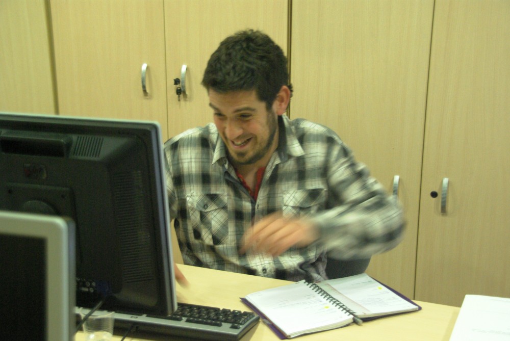 Josep Rius, regidor de Cultura i Joventut. Foto: Claris Caldés.