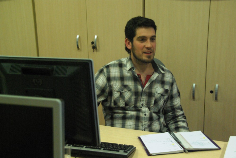Josep Rius, regidor de Cultura i Joventut. Foto: Claris Caldés.